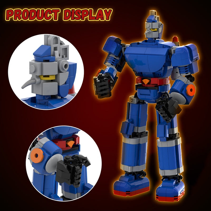 Giant Robot Hero Mecha MOC Building Kit | Robot Figure Model - 4