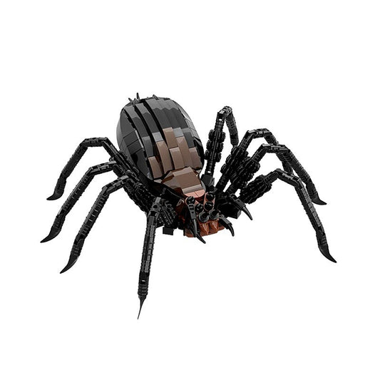Giant Shadow Spider Dark Lair Building Kit | LEGO-Compatible MOC - 5
