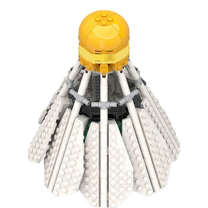 Giant Shuttlecock MOC Building Kit | Sports Sculpture Display Model - 5
