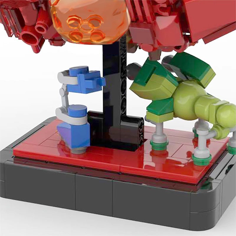 Giant Space Mining Ship Building Kit | LEGO-Compatible MOC - 3