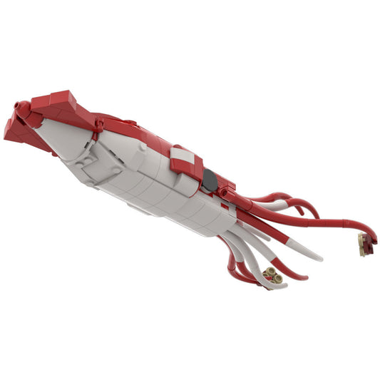 Giant Squid Building Kit | Architeuthis Dux | LEGO-Compatible MOC - 1