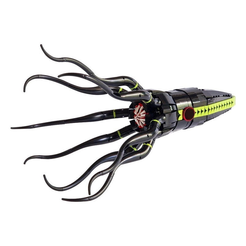 Giant Squid MOC Building Kit | Sea Animal Ocean Creature Model - 1