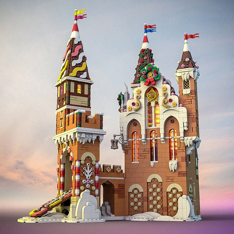 Gingerbread Castle Fantasy MOC Building Kit - 3