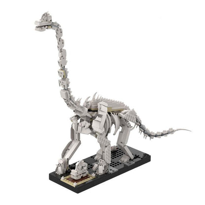 Giraffatitan Skeleton MOC Fossil Building Kit | Dinosaur Display Model - 1