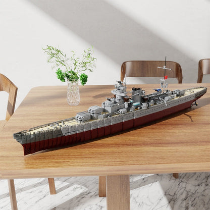 Gneisenau Battleship MOC Building Kit | Historic Warship Model - 8