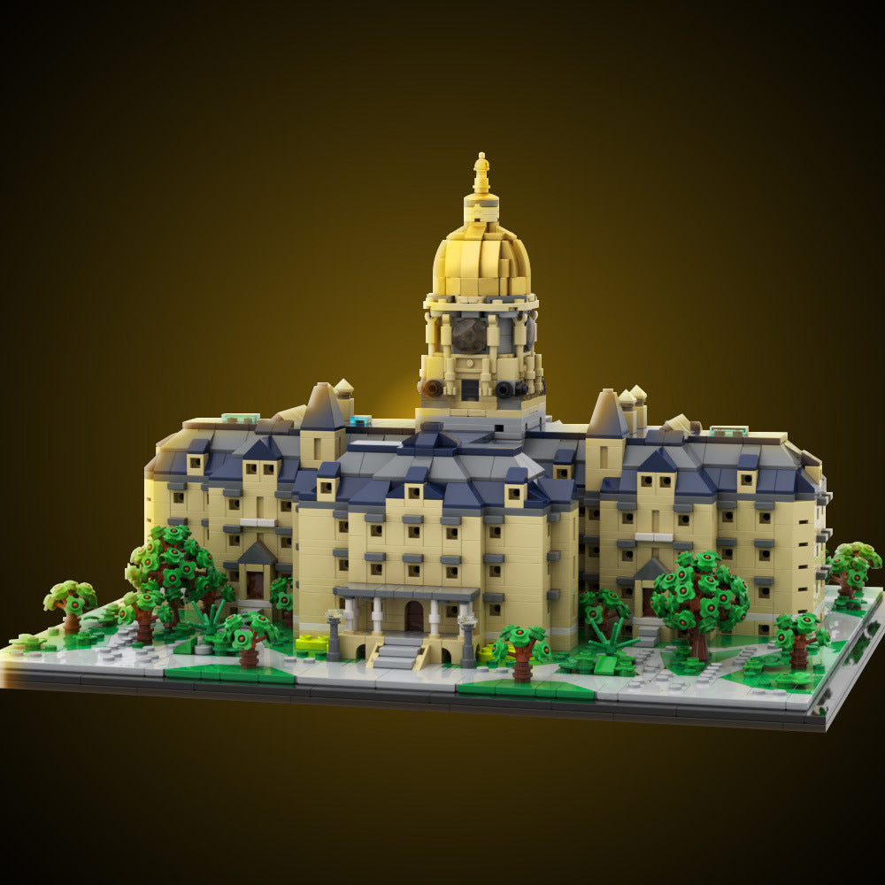 Golden Dome Building Kit | University of Notre Dame | LEGO-Compatible MOC - 3