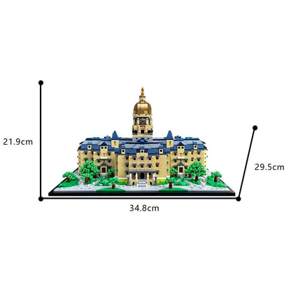 Golden Dome Building Kit | University of Notre Dame | LEGO-Compatible MOC - 4