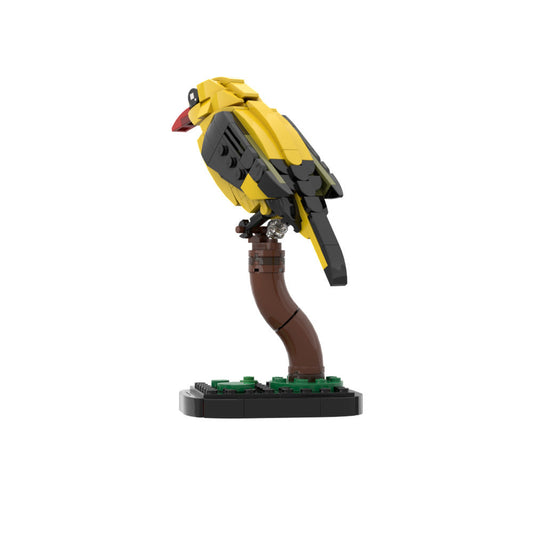 Golden Oriole Building Kit | LEGO-Compatible MOC - 1