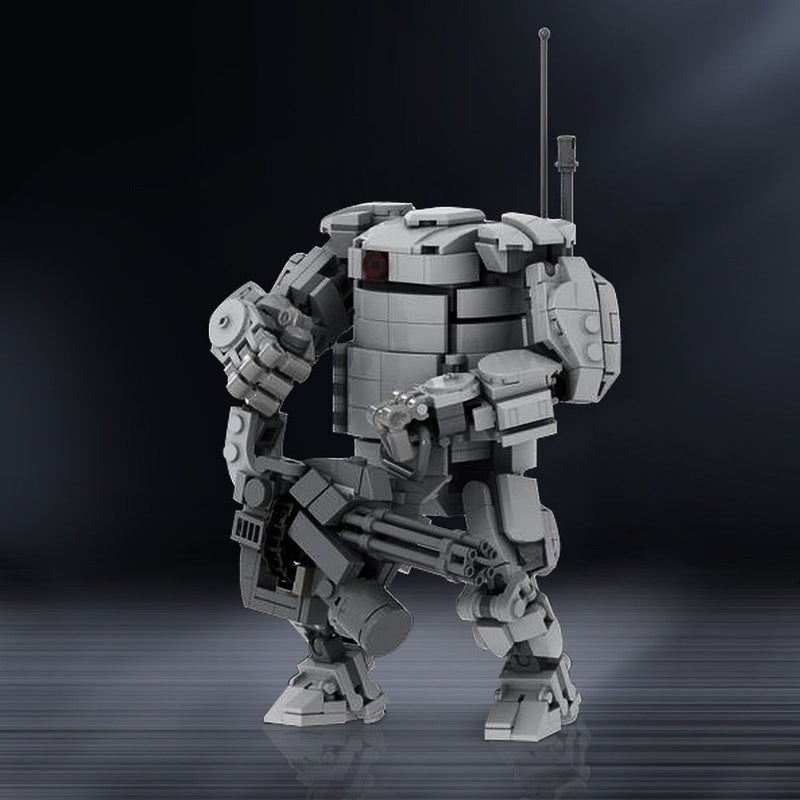 Golem Hardsuit Mk2 MOC Building Kit | Armored Mecha Robot Figure Model - 2