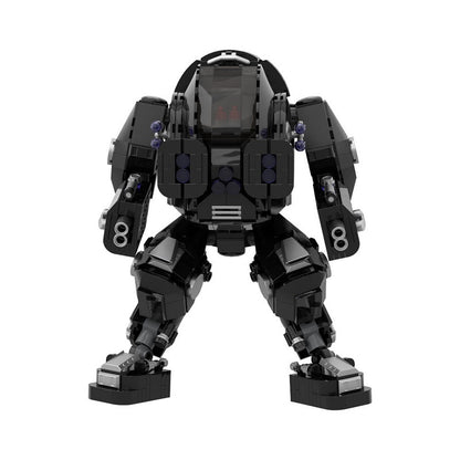 Goliath Mech MOC Building Kit | Heavy Combat Robot Figure Model - 3