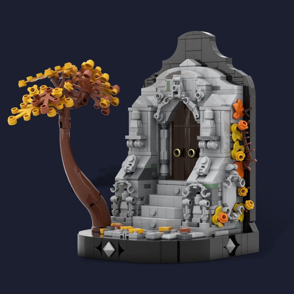 Gothic Bookend Building Kit | LEGO-Compatible MOC - 2