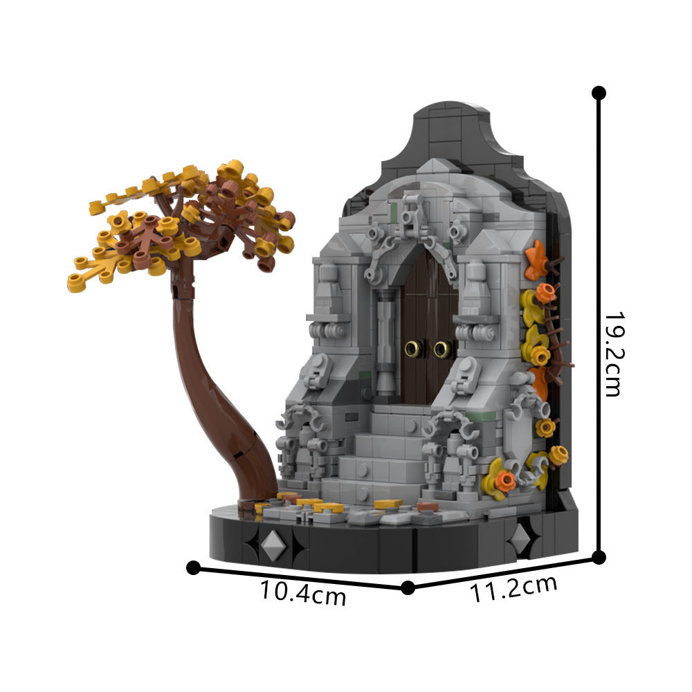 Gothic Bookend Building Kit | LEGO-Compatible MOC - 4