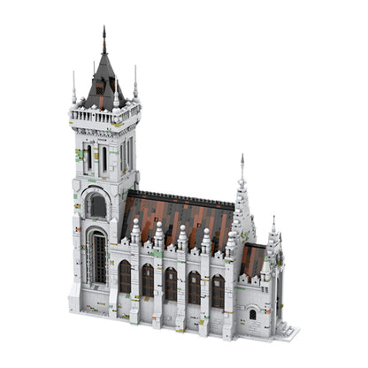 Gothic Church Building Kit | LEGO-Compatible MOC - 3