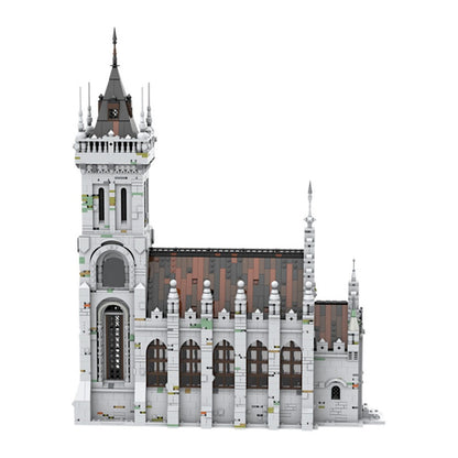 Gothic Church MOC Building Kit | Medieval Architecture Model - 5