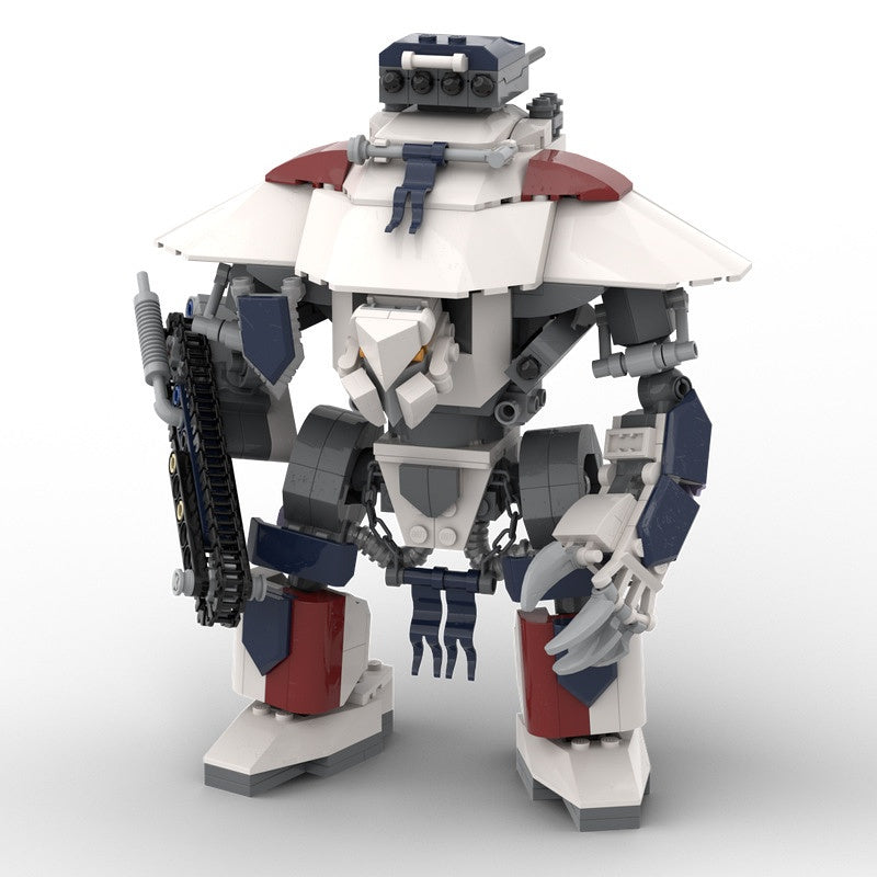 Gothic Heavy Combat Walker Building Kit | LEGO-Compatible Grimdark MOC - 2