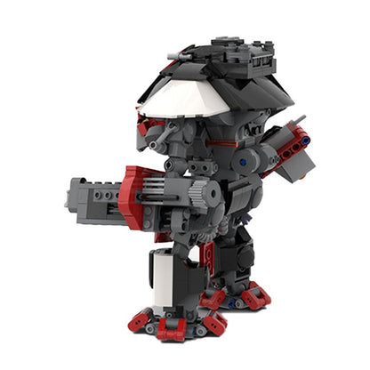 Gothic Heavy Combat Walker Building Kit | LEGO-Compatible Grimdark MOC - 3