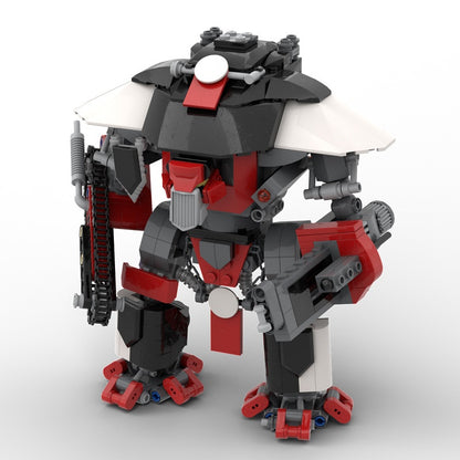 Gothic Heavy Combat Walker Building Kit | LEGO-Compatible Grimdark MOC - 4