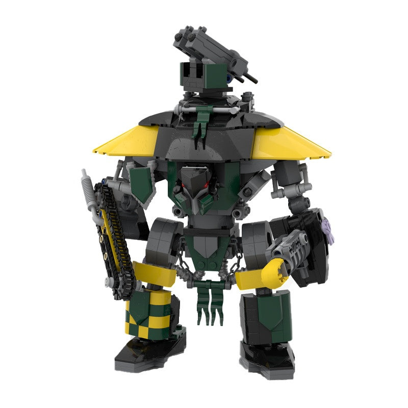 Gothic Heavy Combat Walker Building Kit | LEGO-Compatible Grimdark MOC - 6