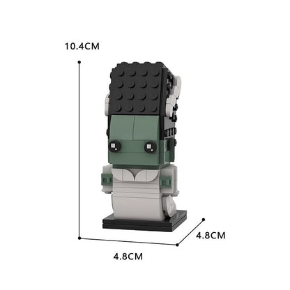Gothic Lab Monster and Bride Bundle Horror  Building Kit | Compatible MOC - 3