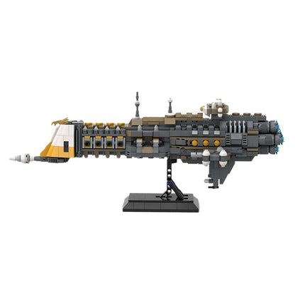 Gothic Space Cruiser Building Kit | LEGO-Compatible Grimdark MOC - 5