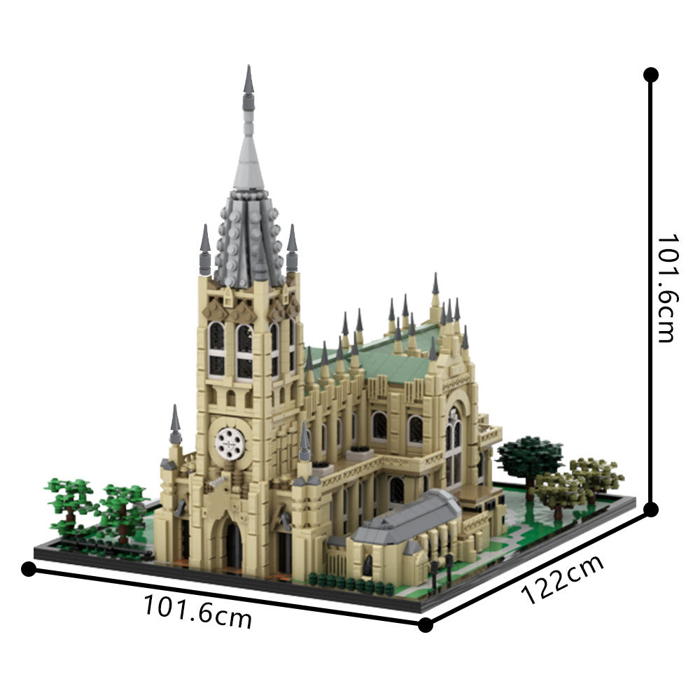 Grace Church Building Kit | NYC | LEGO-Compatible MOC - 5