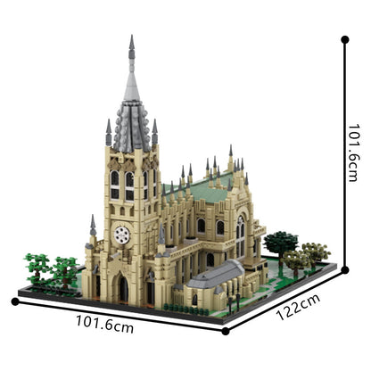 Grace Church Building Kit | NYC | LEGO-Compatible MOC - 5