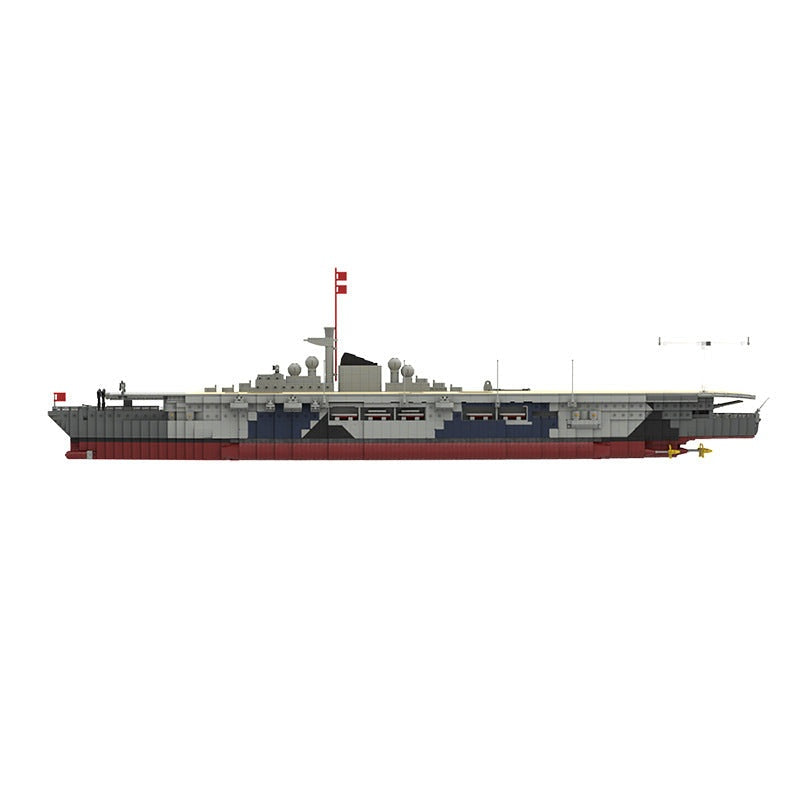 Graf Zeppelin Fleet Aircraft Carrier MOC Building Kit | Naval Model - 2