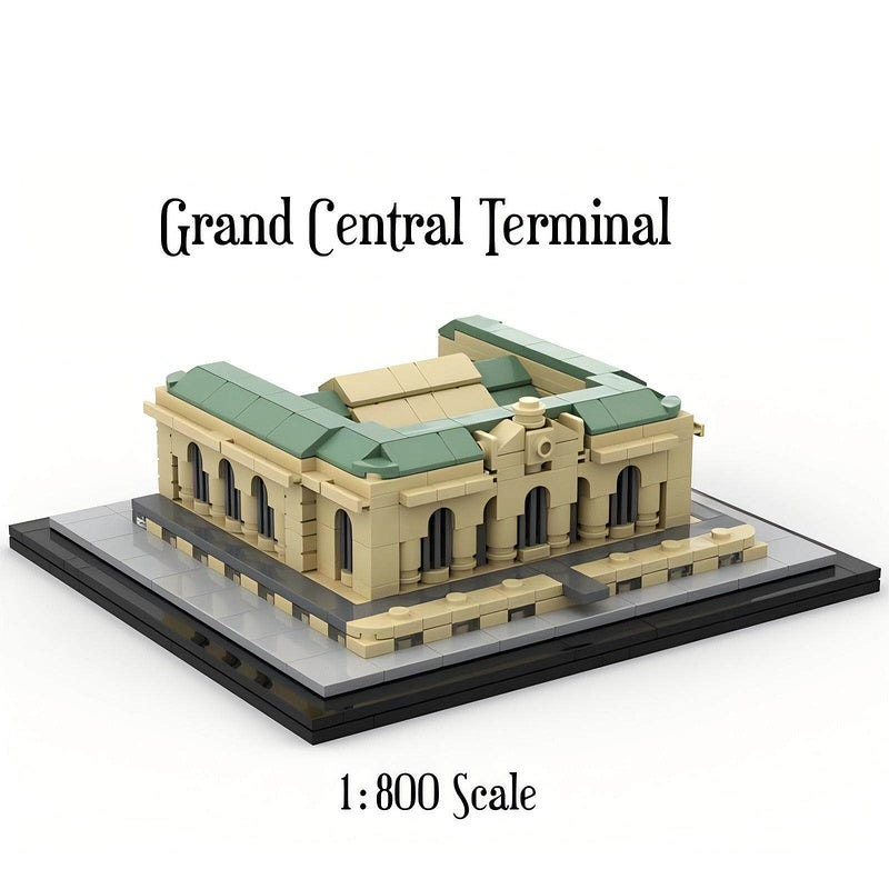 Grand Central Terminal Station Building Kit | 1:800 Scale City Architectural MOC - 1