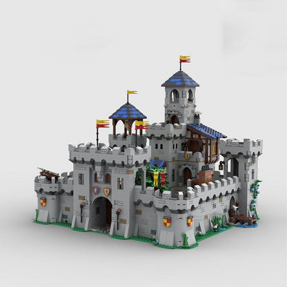 Grand Modular Medieval Castle Fortress MOC Building Kit - 1