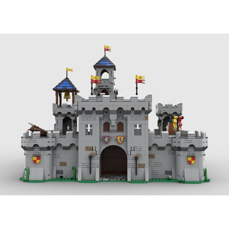 Grand Modular Medieval Castle Fortress MOC Building Kit - 2