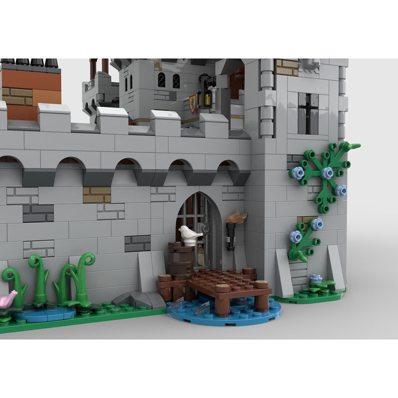 Grand Modular Medieval Castle Fortress MOC Building Kit - 4