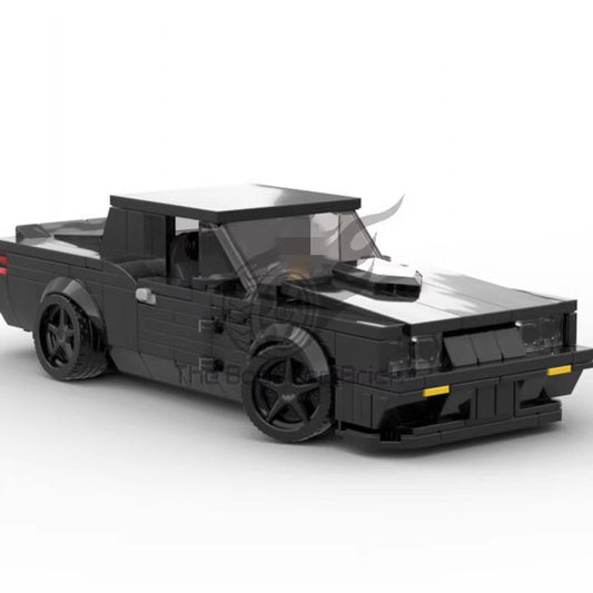 Grand Performance Turbo Muscle Car Building Kit | LEGO-Compatible MOC - 1