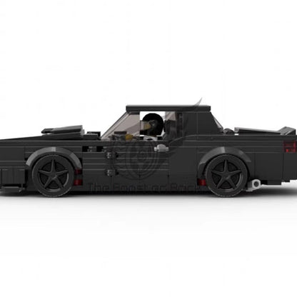 Grand Performance Turbo Muscle Car MOC Building Kit | Vehicle Model - 3