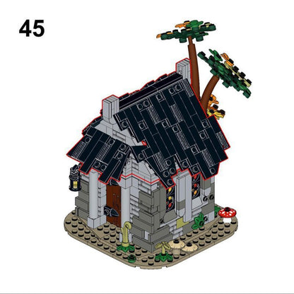 Graveyard Building Kit | LEGO-Compatible MOC - 3
