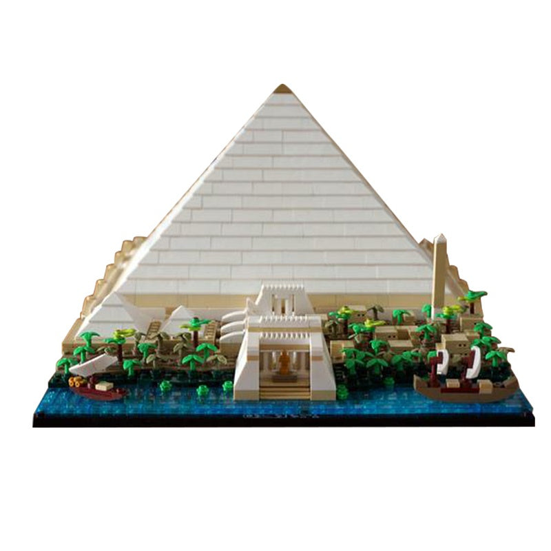 Great Pyramid of Giza Construction MOC Building Kit - 4