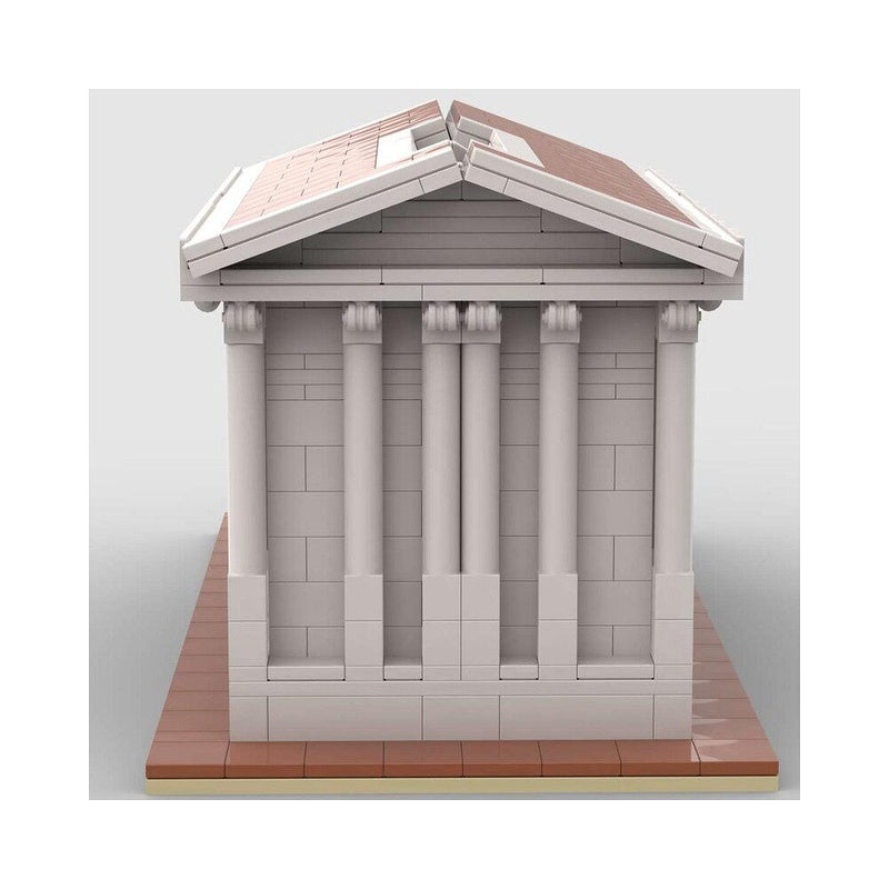 Greek-Inspired Fantasy Temple MOC Building Kit - 2