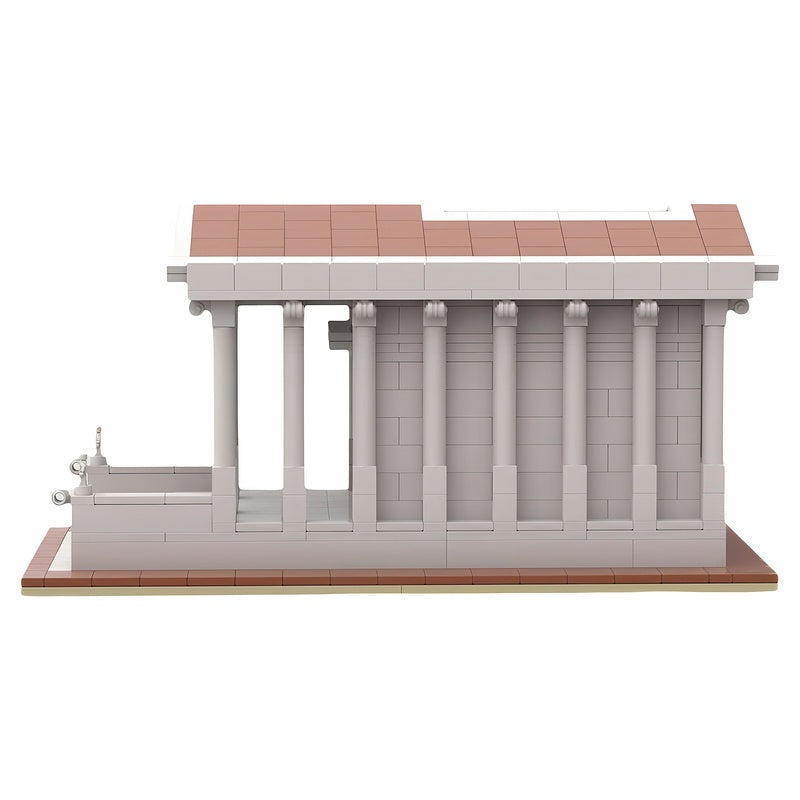 Greek-Inspired Fantasy Temple MOC Building Kit - 3