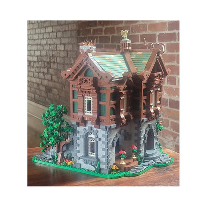 Green Dragon Medieval Bakery MOC Building Kit - 3