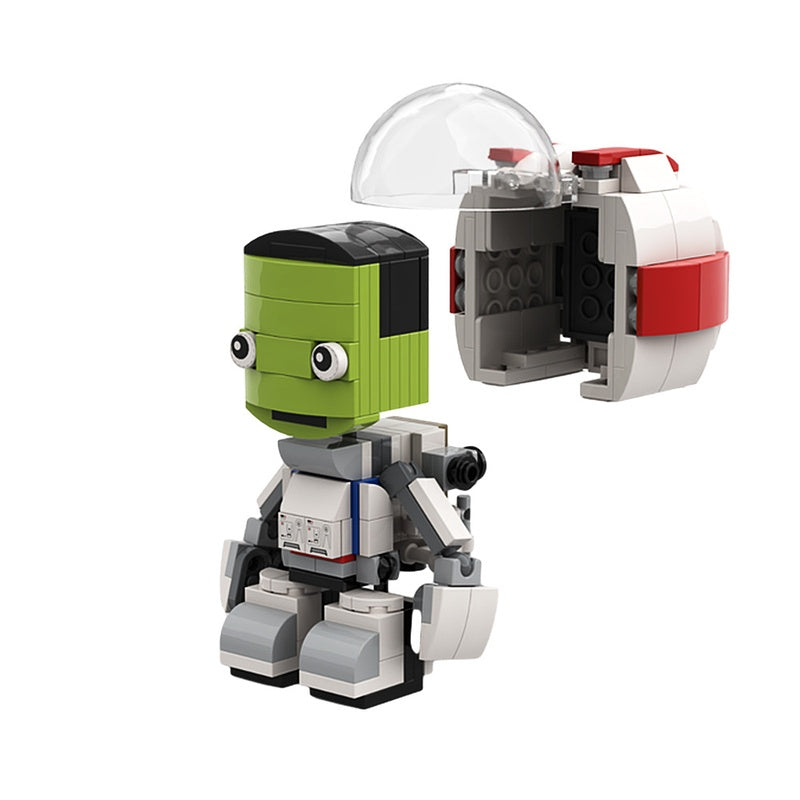Green Space Explorer Character MOC Building Kit - 3