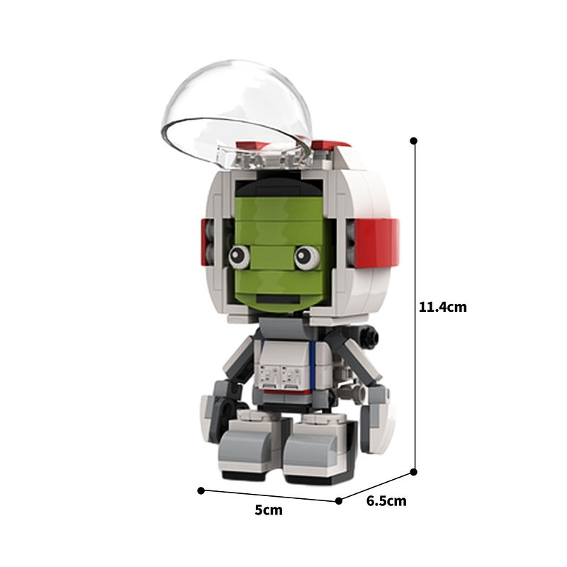 Green Space Explorer Character MOC Building Kit - 4