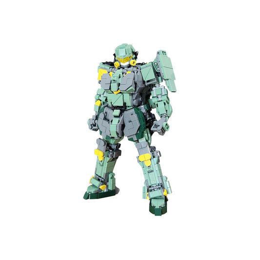 Green Type 2 Building Kit | Mech Version | LEGO-Compatible MOC - 1