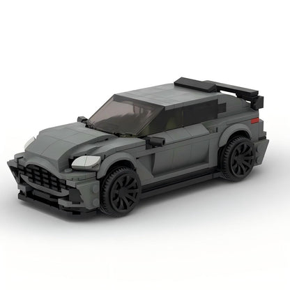 Grey Luxury Performance SUV Building Kit | LEGO-Compatible MOC - 1