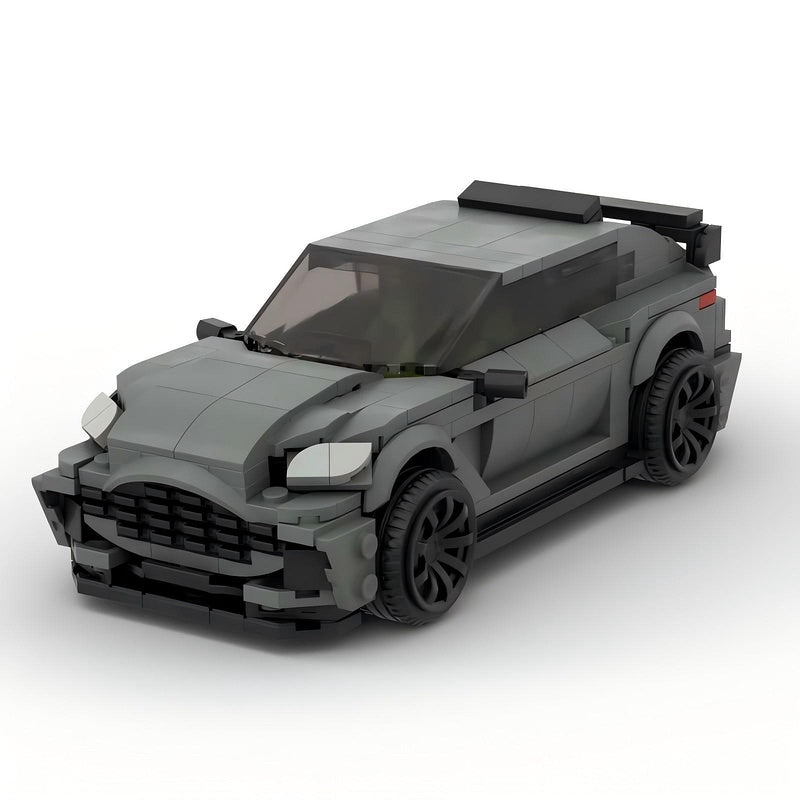 Grey Luxury Performance SUV Building Kit | LEGO-Compatible MOC - 2