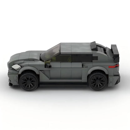 Grey Luxury Performance SUV Building Kit | LEGO-Compatible MOC - 5