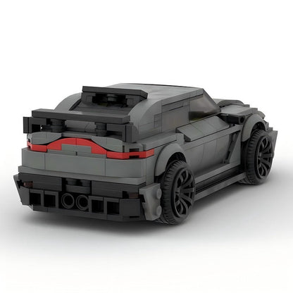 Grey Luxury Performance SUV MOC Vehicle Building Kit | Premium SUV Model - 3