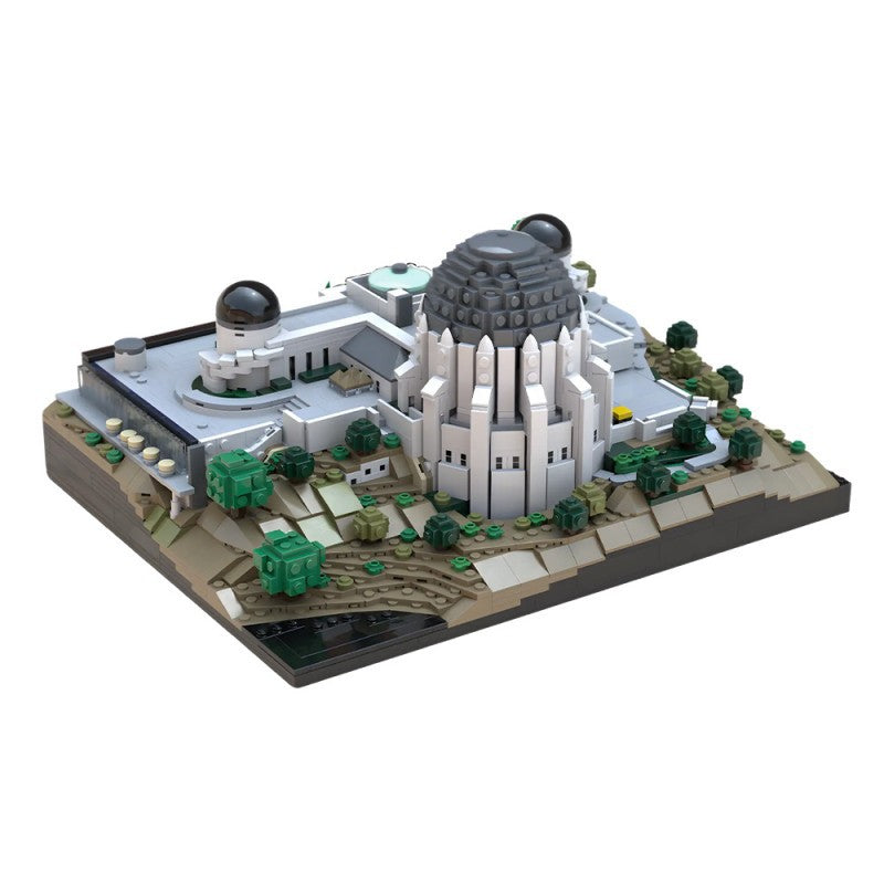 Griffith Observatory Building Kit | LEGO-Compatible MOC - 1
