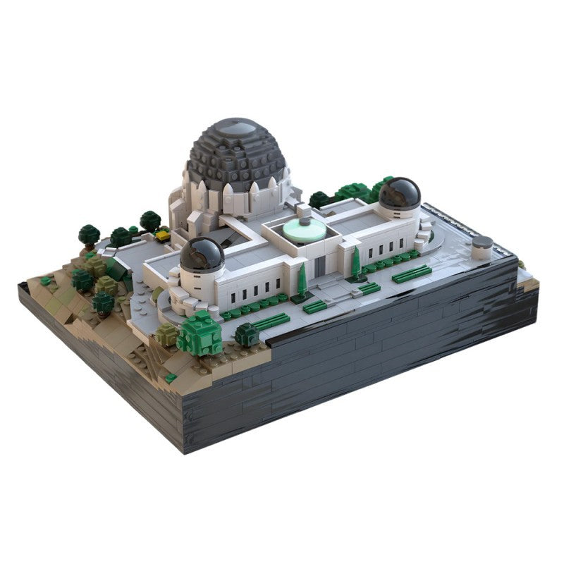 Griffith Observatory Building Kit | LEGO-Compatible MOC - 4