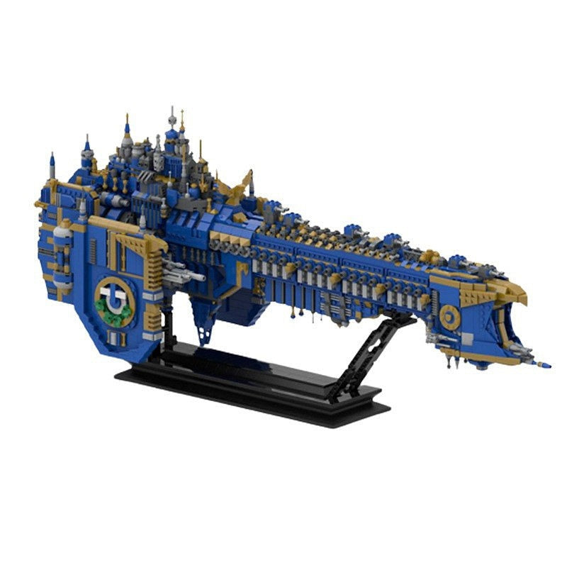 Grimdark 40K Gothic Capital Battleship Building Kit | Sci-Fi Spacecraft - 3