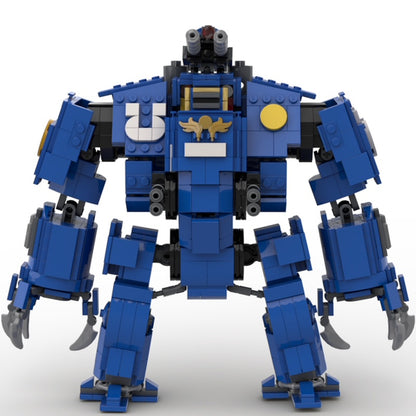 Grimdark Claw & Twin Cannon Mech MOC Building Kit - 1