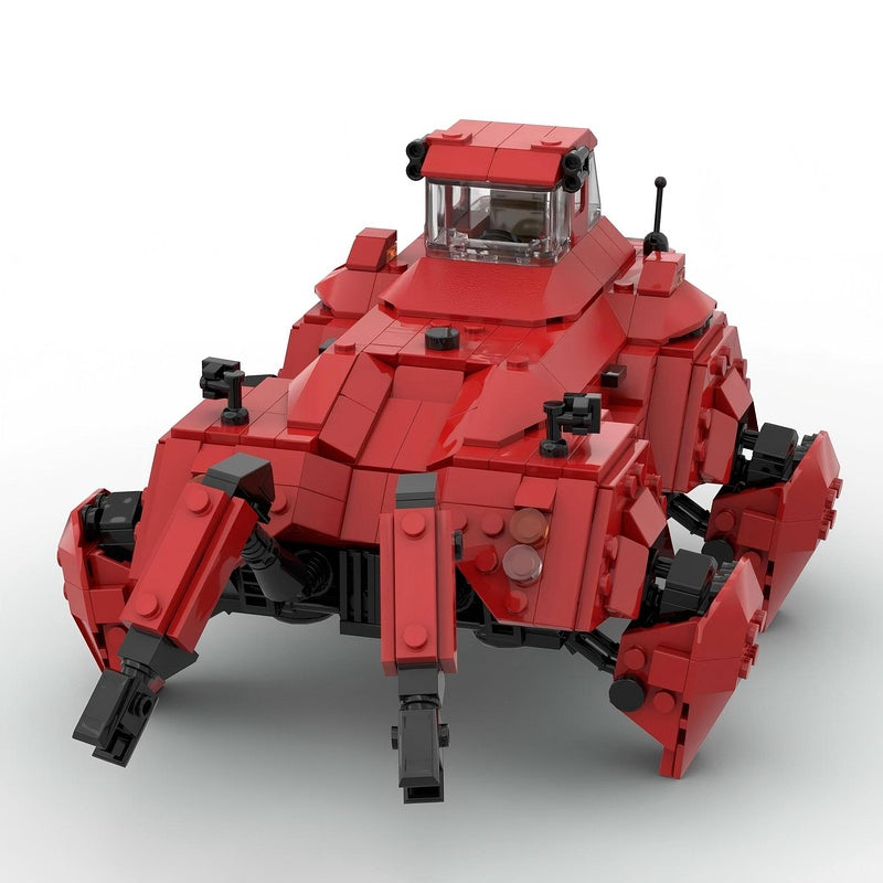 Grimdark Future Space Military Rover Building Kit | Compatible MOC - 1